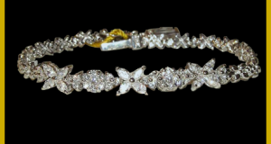دستبند گل از گالری جواهریان